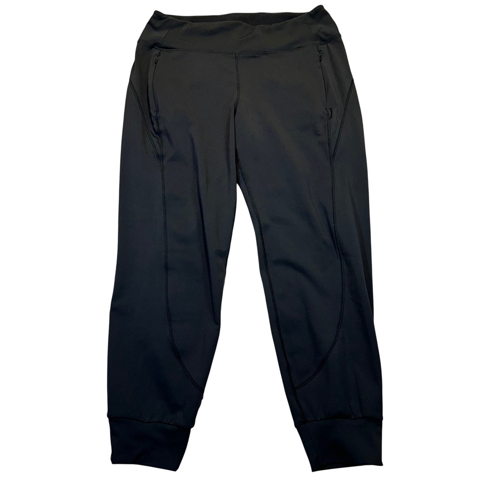 Quince Whistler Thermal Jogger Women Size‎ L Black Activewear Gorpcore